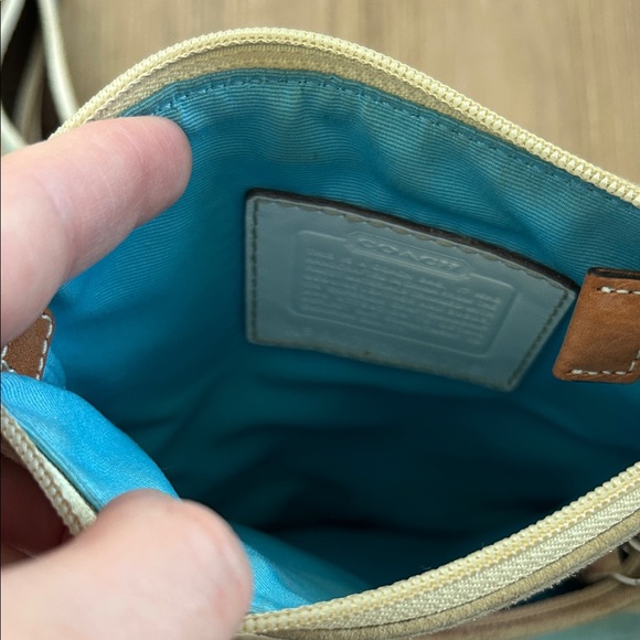 Coach Multicolor Striped Crossbody Bag - Picture 2 of 2